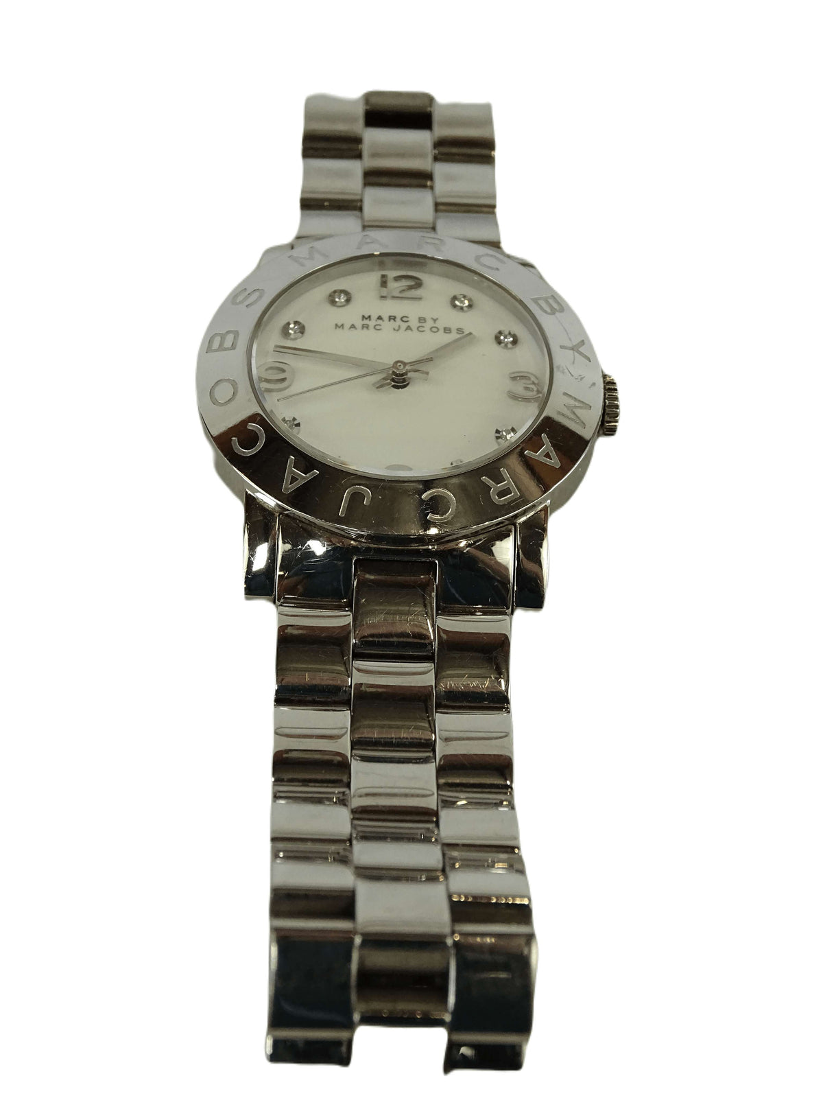 Marc Jacobs &#39;Amy&#39; Silver Watch