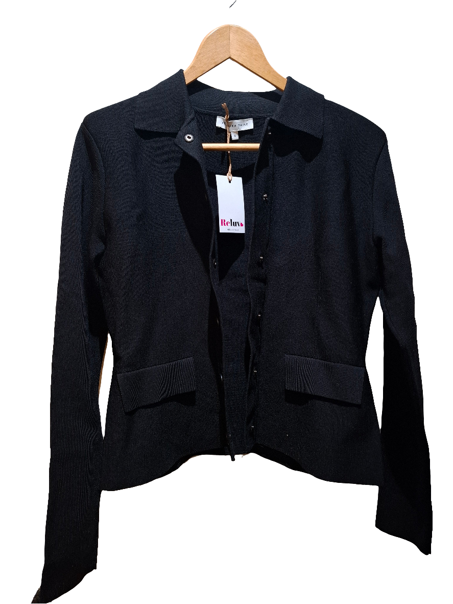 Veronika Maine Black Cardigan S
