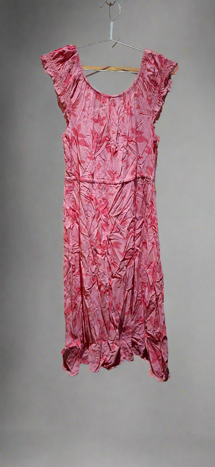 Sanctum Pink Floral Maxi Dress M
