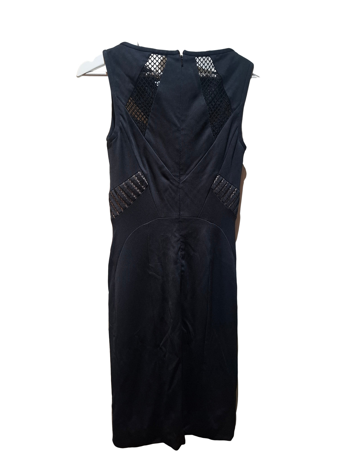 Karen Millen Black Cutout Midi Dress 12