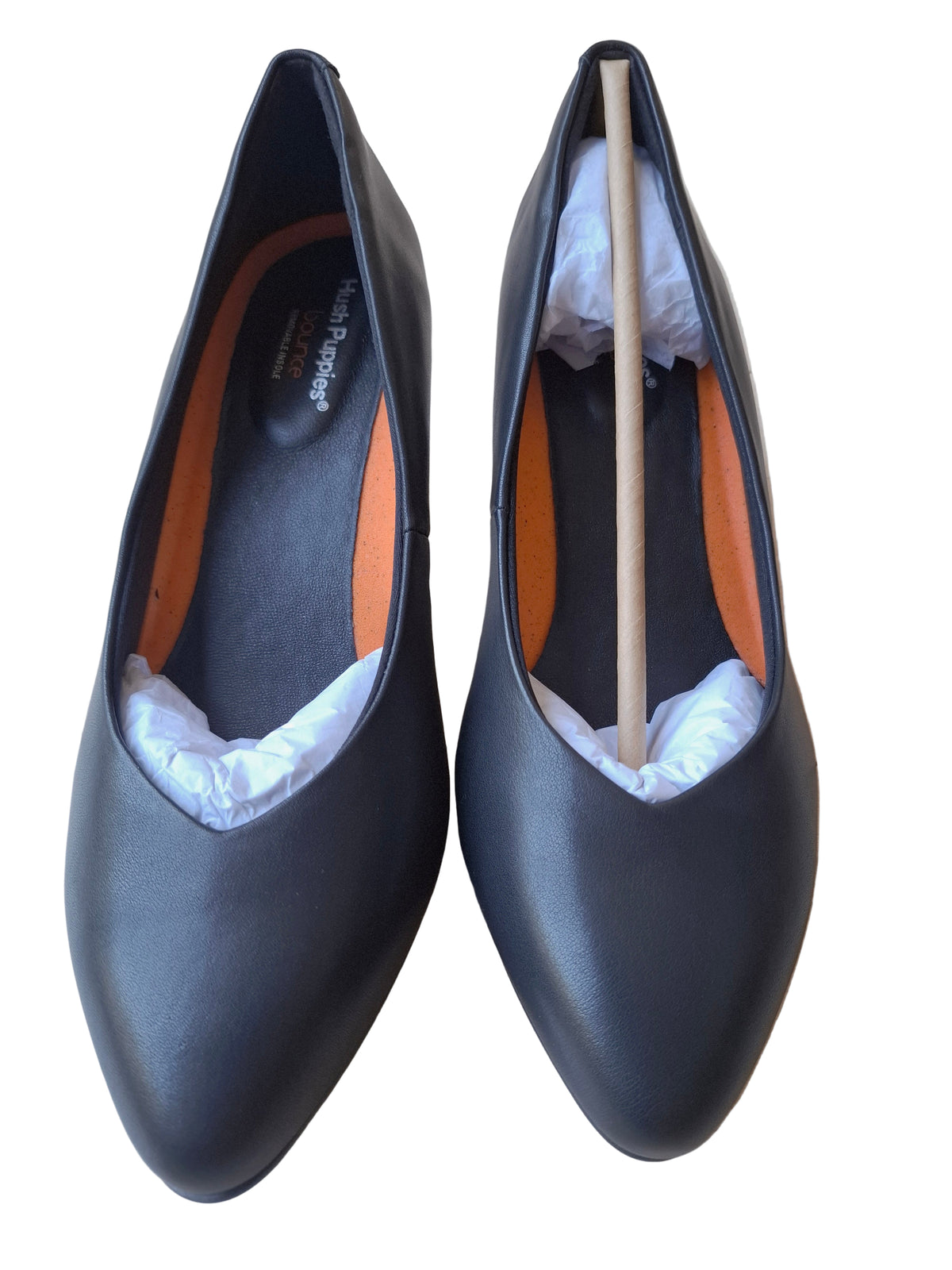 HUSH Puppies "The Point" Black 9.5AU BNWT