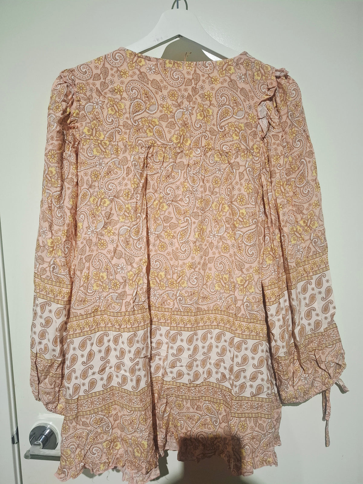 Jaase Pink Floral Blouse M