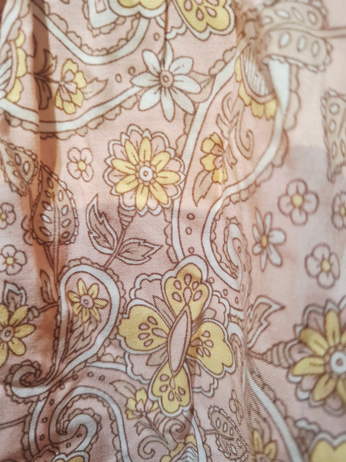 Jaase Pink Floral Blouse M