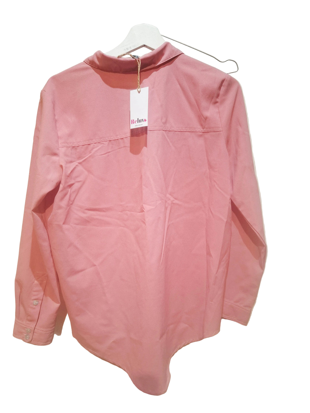 Laundry By Ellis and Dewey| Pink Button Down Shirt S | NEW RRP $129
