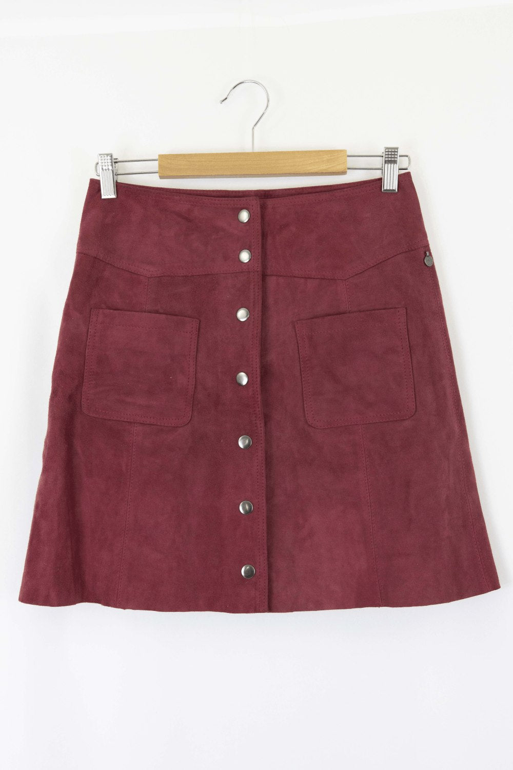 Scotch Soda Burgundy Skirt 1 Au XS Reluv Clothing Australia