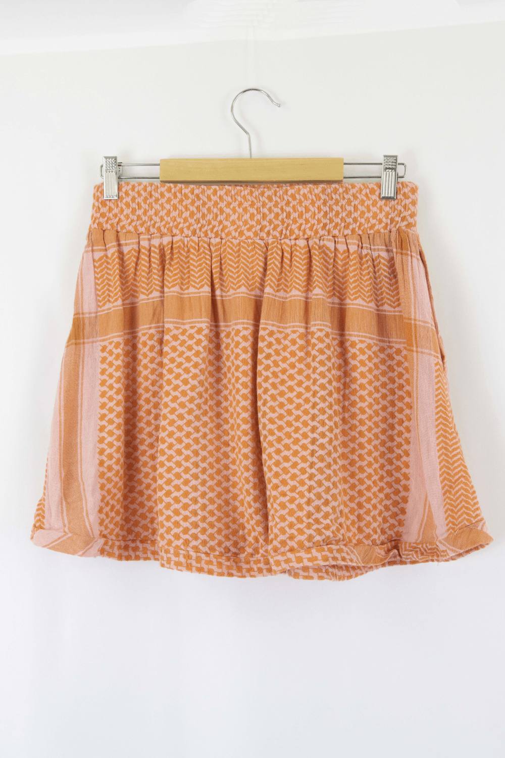 Cecilie Copenhagen Orange And Pink Skirt