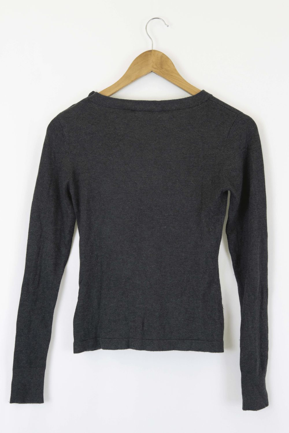 Max Mara Weekend Grey Long Sleeve Jumper S