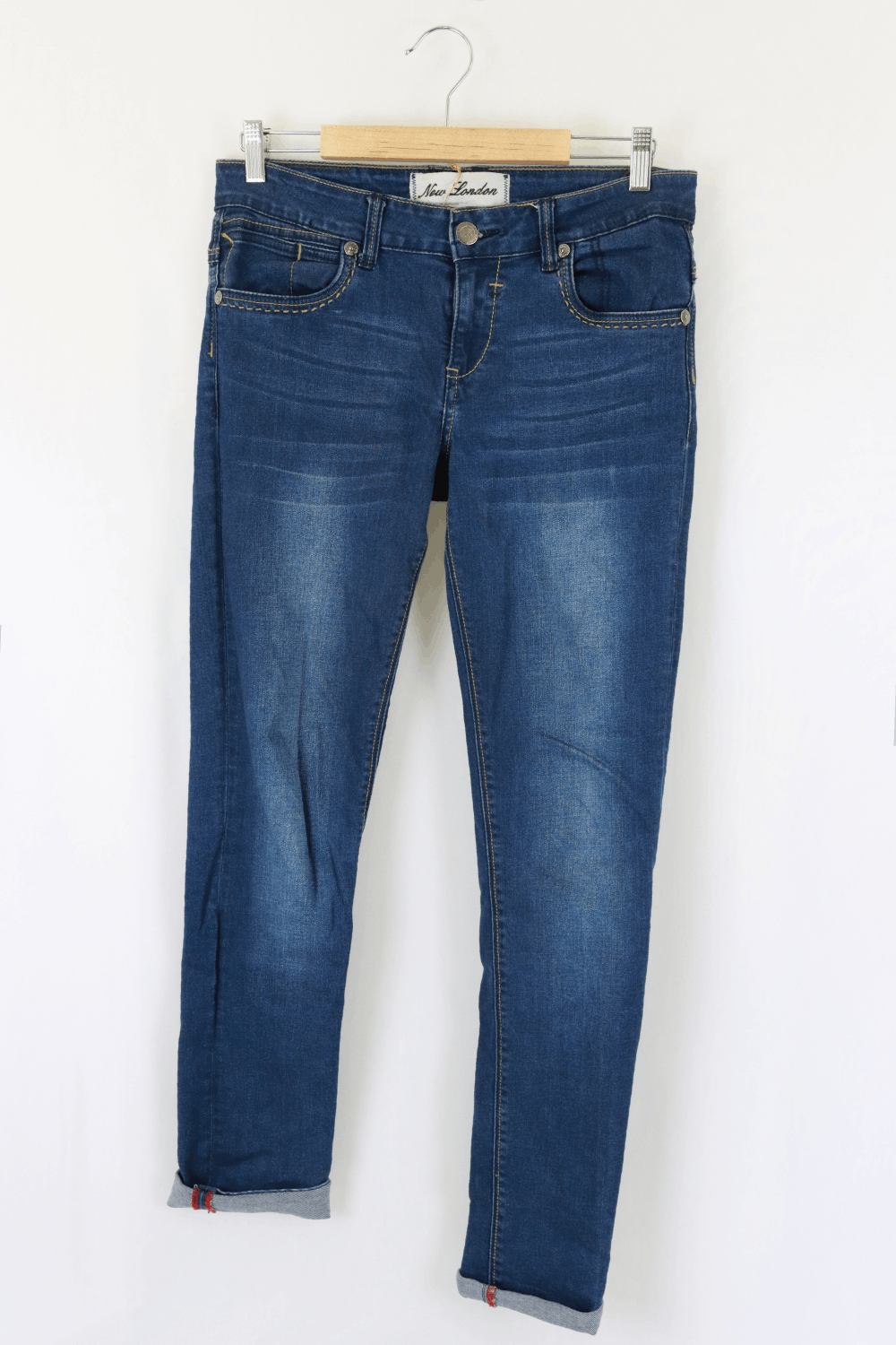 New London Blue Denim Jeans 8